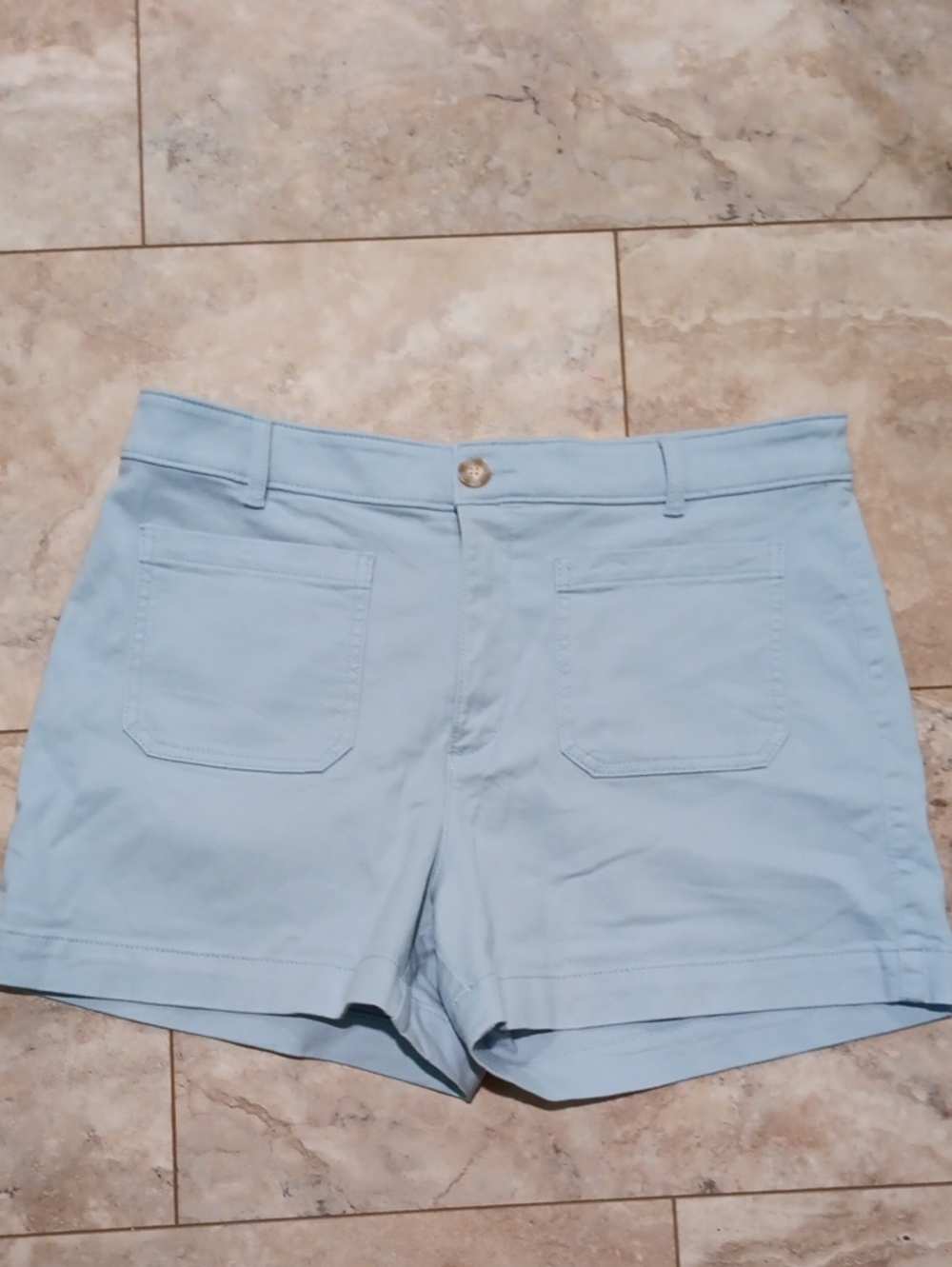 LOFT Light Blue Women's Palmer Shorts